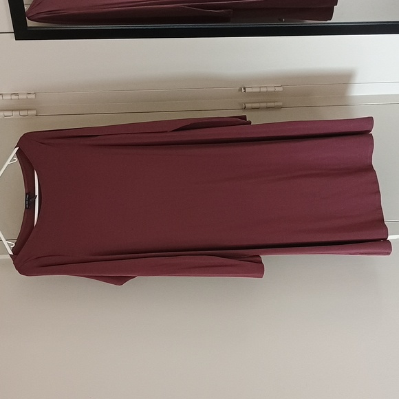 Eileen Fisher Dresses & Skirts - Eileen Fisher Mauve Long Sleeve Dress